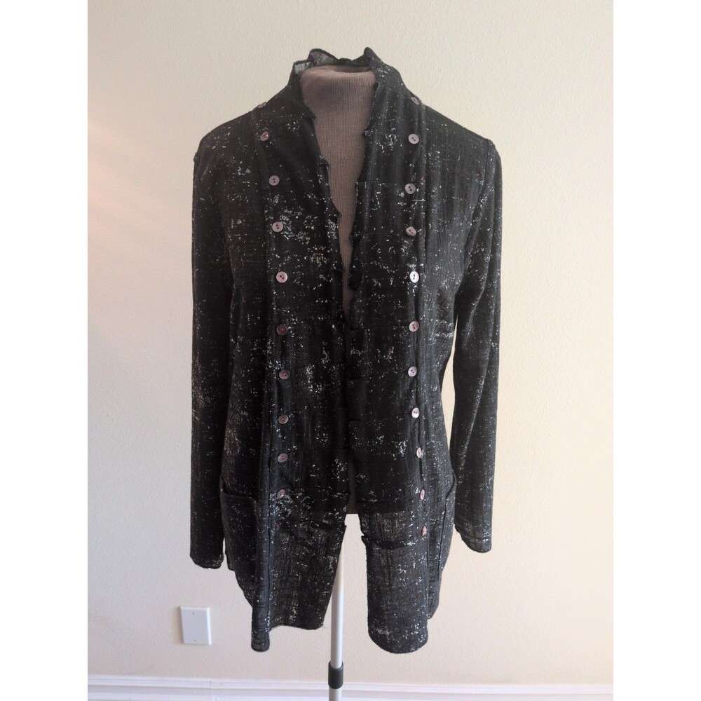 Reversable Open Front Military Vibe Jacket MED No Brand /Luxury Boutique Travel